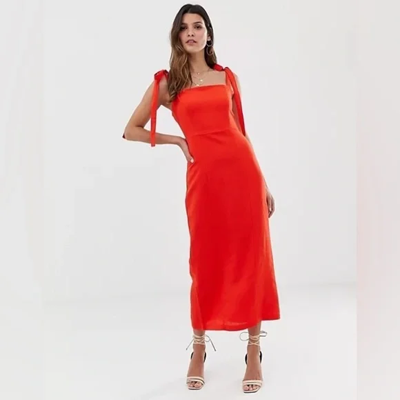 diamante halter midi dress Diamante Halter Midi Dress